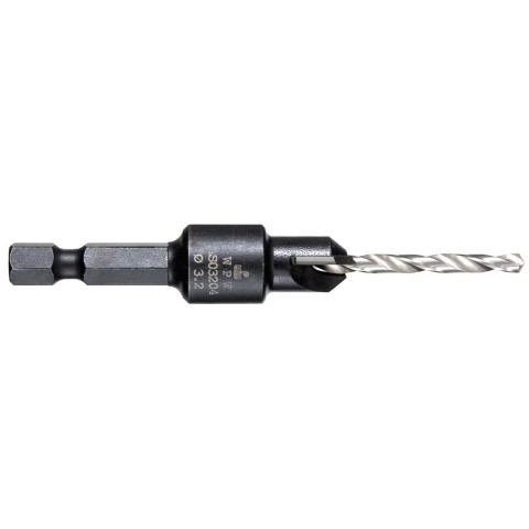 ALPHA 3.0MM HSS COUNTERSINK WITH DRILL BIT